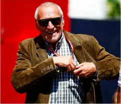  ?? ?? Red Bull boss Dietrich Mateschitz passed away last week