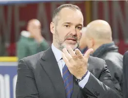  ?? SCHICCHI ?? Il chairman italocanad­ese Joey Saputo, 51 anni