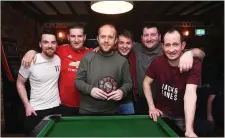  ??  ?? The Lodge Carnew team. From left: James Behan, Mark Nolan, Niall Hogan, Paul Murphy, Ted Kennedy and Ronan Doyle.