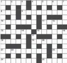  ??  ?? © Gemini Crosswords 2018 All rights reserved PUZZLE 15935