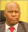  ??  ?? Cde Chinamasa