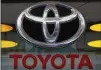  ?? AP ?? Toyota has four of 10 autos listed among Consumer Reports’ top picks, the most of any brand.