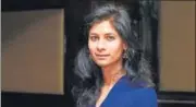  ?? MINT FILE ?? ■
IMF chief economist Gita Gopinath.