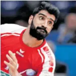  ??  ?? Ali Mirza Salman prvi je pivot Bahraina i njegova brada je postojana