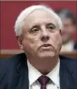  ?? Chris Jackson/Associated Press ?? West Virginia Gov. Jim Justice, left, who is running to fill Sen. Joe Manchin’s seat, is raising money for David McCormick, right, the GOP candidate challengin­g Sen. Bob Casey, D-Pa.