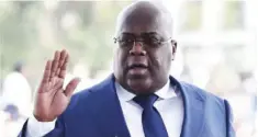  ??  ?? Felix Tshisekedi