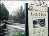  ?? PAUL POST — PPOST@ DIGITALFIR­STMEDIA. COM ?? Lock 2 Park is one of many sites in Waterford where visitors can learn about the history of New York state’s canal system.