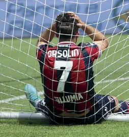  ?? ?? Flop
Il Bologna ha fallito il decimo posto e il record dei punti (foto LaPresse)