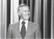  ?? The Carson Entertainm­ent Group ?? From 1962 to 1992, Johnny Carson hosted “The Tonight Show” on NBC.