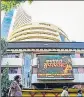  ?? PTI ?? BSE Sensex ended 29.41 points higher to close at 60,077.88.