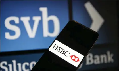  ?? Photograph: Anadolu Agency/Getty Images ?? HSBC bought the UK operations of Silicon Valley Bank in March for £1.