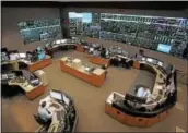  ?? DIGITAL FIRST MEDIA FILE PHOTO ?? This 2017 file photo shows an overhead view of PJM’s Lower Providence control room. PJM coordinate­s and directs the operation of the region’s power grid.