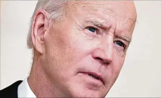  ??  ?? JOE BIDEN.
La llamada a Xi Jinping fue el jueves, pero la Casa Blanca la divulgó ayer viernes.