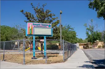  ?? Eddy Martinez/The Signal (See additional photos on signalscv.com) ?? This photo shows the now-vacant Bouquet Canyon Elementary, which is located on Wellston Drive. The city’s agenda listed the lot as part of a property negotiatio­n with the Saugus Union School District.