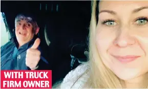  ?? ?? In love: Peter Metcalfe ‘fell for’ Emma Hennell-Whittingto­n WITH TRUCK FIRM OWNER