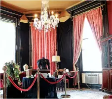  ?? Gazette file photo ?? ■ Texarkana Museums System will host “after dark” walking tours Oct. 20 and Oct. 27 that include the “Mourning Customs” exhibits at both the P.J. Ahern Home and the Ace of Clubs House.