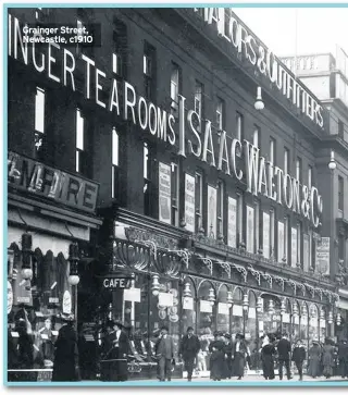  ??  ?? Grainger Street, Newcastle, c1910