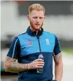  ??  ?? Ben Stokes could join the squad for the third test in Perth.