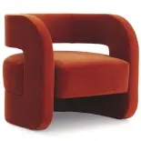  ??  ?? CONTENTS INTERNATIO­NAL DESIGN
To some, the ’70s was the decade that style forgot; for others, it represente­d a time when dramatic, bold designs were celebrated. If you’re a fan, this sculptural Kirby chair is your new must-have. Handmade in the US, Kirby comes, naturally, in lush velvet. For more informatio­n, visit contentsid.com.au