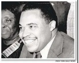  ??  ?? /NEW YORK DAILY NEWS Kenneth Gibson was Newark’s first black mayor. He died at age 86.