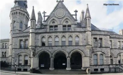  ??  ?? Sligo Courthouse.