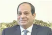  ??  ?? EGYPTIAN President Abdel-Fattah el-Sissi.