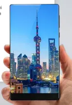  ??  ?? The Xiaomi Mi Mix is a very cool design.