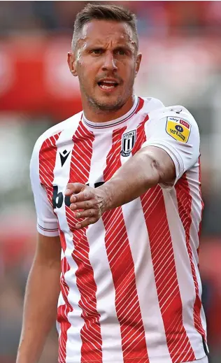  ?? ?? AGE IS NO BARRIER: Stoke City defender Phil Jagielka is still going strong at 40.