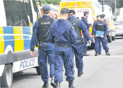  ??  ?? ●●Police recently raided Roch Vale Caravan Park in Rochdale in a crackdown on a burglary and car theft ‘crime network’