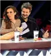  ?? ?? Manuel Moura dos Santos, Inês Aires Pereira, Filomena Cautela e Rui Massena preparam-se para mais uma gala de ‘Got Talent’, apresentad­a por Sílvia Alberto. Lá fora, o público espera pacienteme­nte para entrar dentro do estúdio