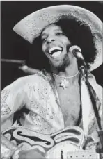  ?? The Associated Press ?? SLY AND THE FAMILY STONE: This April 1972 file photo shows rock singer Sylvester “Sly” Stone of the music group Sly and the Family Stone. The band released their debut album in 1967.