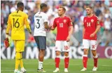  ??  ?? Denmark and France played out the first goalless draw of the 2018 World Cup.