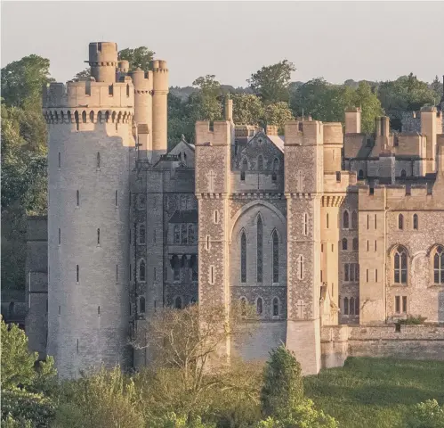  ?? ?? Stately Arundel Castle is home to a number of ghosts