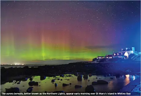 Nature’s light show is more spectacula­r than anything man tries to