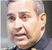  ??  ?? Victoria Police Chief Del Manak: disappoint­ed with cuts.