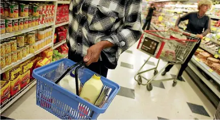  ??  ?? Northland dairy farmer Lyn Webster aims to spend less than $1000 on supermarke­t groceries this year.