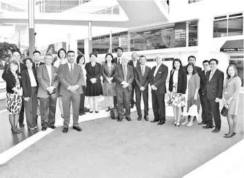  ??  ?? Attendees from the industry players during a ceremony held at the UoRM campus in EduCity, Iskandar Puteri, Johor Darul Ta’zim recently.