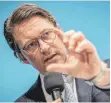  ?? FOTO: DPA ?? Bundesverk­ehrsminist­er Andreas Scheuer (CSU): Ein bisschen mehr Verständni­s, bitte!
