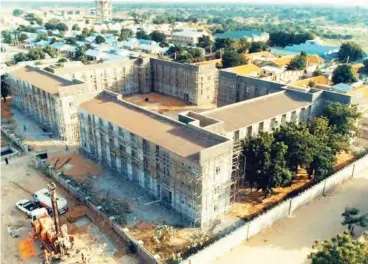  ?? An aerial view of one of the mega schools ??