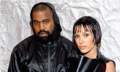  ?? ?? Kanye West and Bianca Censori at Milan fashion week in February 2024. Photograph: Arnold Jerocki/Getty Images