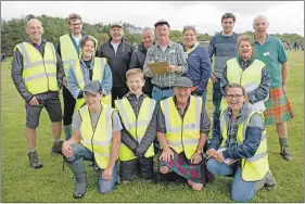  ?? F32 MM Games 06. All photos from Abrightsid­e Photograph­y. ?? The team of Mallaig and Morar Highland Games volunteers and organisers.