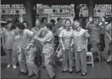  ?? PHOTO BY ZHAO QING ?? A group of elderly singers after their performanc­e in Zunyi, Guizhou province.