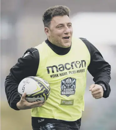  ?? ?? 0 Duncan Weir replaces Ross Thompson as Glasgow Warriors’ starting stand-off against the Bulls