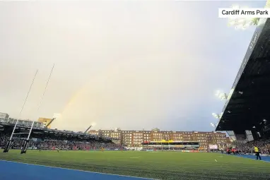  ??  ?? Cardiff Arms Park