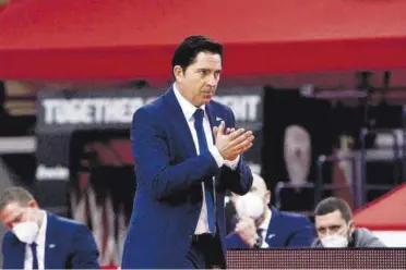  ?? //EFE ?? Xavi Pascual ha puesto en jaque al Barça a pesar de ser el octavo clasificad­o en la Euroliga