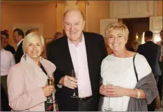  ??  ?? Patricia Doyle, George Hook and Patricia Murphy.