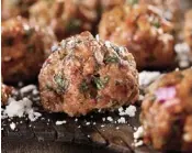  ?? GETTY IMAGES ?? Greek meatballs