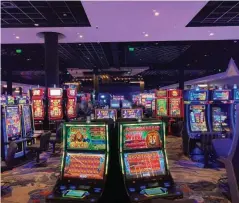  ?? (Pine Bluff Commercial/Byron Tate) ?? After two full months in operation, the Saracen Casino Resort’s numbers are looking good to Quapaw Nation officials.