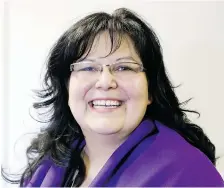  ?? MICHELLE BERG/StarPhoeni­x ?? For the first time in its history, the Federation of Saskatchew­an Indian
Nations (FSIN) has a female chief, Kimberly Jonathan.