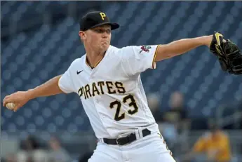  ?? Matt Freed/Post-Gazette ?? Pirates pitcher Mitch Keller pitches against the Marlins Friday at PNC Park.